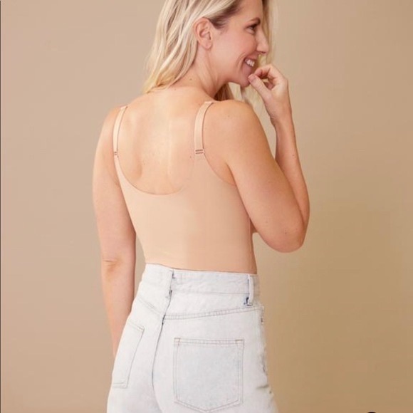 KNIX - Size XXL Leakproof Nursing Maternity Tank in Nude Beige - Picture 2 of 7